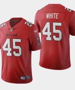 Tampa Bay Buccaneers #45 Devin White Red Nike 2020 Vapor Limited NFL Jersey