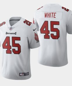Tampa Bay Buccaneers #45 Devin White White Nike 2020 Vapor Limited NFL Jersey
