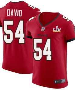 Tampa Bay Buccaneers #54 Lavonte David Super Bowl LV Bound Nike Red Vapor Elite Jersey