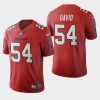 Tampa Bay Buccaneers #54 Lavonte David Red Nike 2020 Vapor Limited NFL Jersey