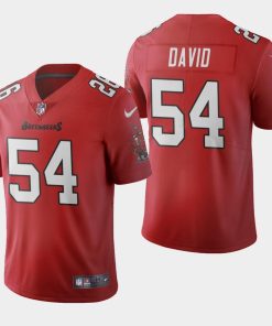 Tampa Bay Buccaneers #54 Lavonte David Red Nike 2020 Vapor Limited NFL Jersey