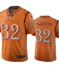Tampa Bay Tampa Bay Buccaneers #32 Andre Ellington Orange Vapor Limited City Edition Jersey