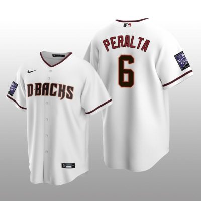 All-Star Game Arizona Diamondbacks Home Jersey Replica David Peralta White