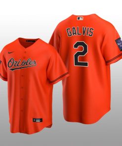 2021 All-Star Game Baltimore Orioles Orange Alternate Jersey Replica Freddy Galvis