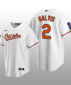 2021 All-Star Game Baltimore Orioles White Home Jersey Replica Freddy Galvis