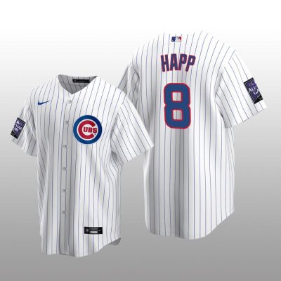 All-Star Game Chicago Cubs White Home Replica Ian Happ Jersey