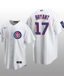 2021 All-Star Game Chicago Cubs White Home Replica Kris Bryant Jersey