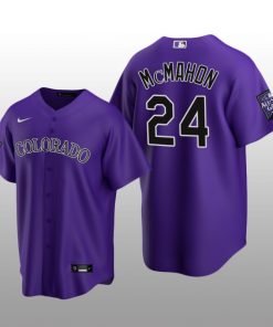2021 All-Star Game Colorado Rockies Alternate Jersey Replica Ryan McMahon Purple