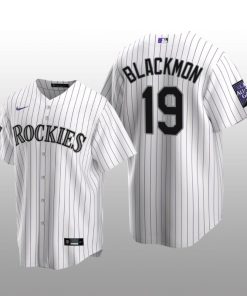 2021 All-Star Game Colorado Rockies Home Jersey Replica Charlie Blackmon White