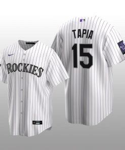 2021 All-Star Game Colorado Rockies Home Jersey Replica Raimel Tapia White