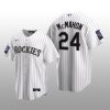 2021 All-Star Game Colorado Rockies Home Jersey Replica Ryan McMahon White