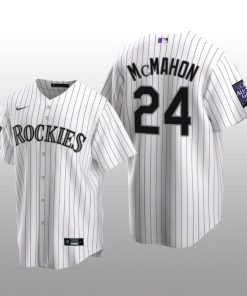2021 All-Star Game Colorado Rockies Home Jersey Replica Ryan McMahon White
