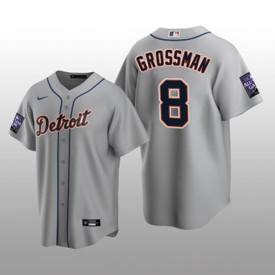 All-Star Game Gray Replica Jersey Robbie Grossman Detroit Tigers