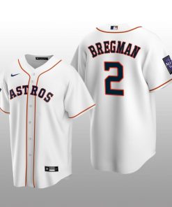 2021 All-Star Game Houston Astros White Home Jersey Replica Alex Bregman