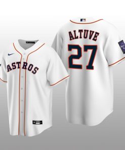 2021 All-Star Game Houston Astros White Home Jersey Replica Jose Altuve