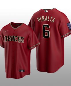 2021 All-Star Game Red Alternate Jersey Replica David Peralta Arizona Diamondbacks