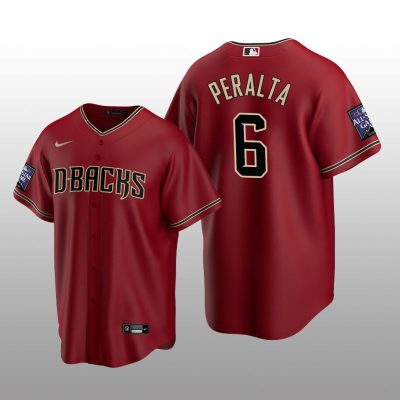 All-Star Game Red Alternate Jersey Replica David Peralta Arizona Diamondbacks