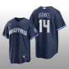 2021 City Connect Chicago Cubs Ernie Banks Replica Navy Jersey