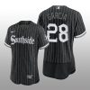 2021 City Connect White Sox Black Authentic Men's Jersey Leury Garcia