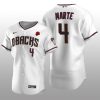 2021 Memorial Day Arizona Diamondbacks Authentic White Ketel Marte Jersey