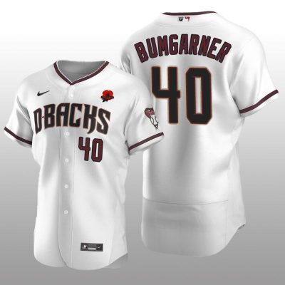 Memorial Day Arizona Diamondbacks Authentic White Madison Bumgarner Jersey