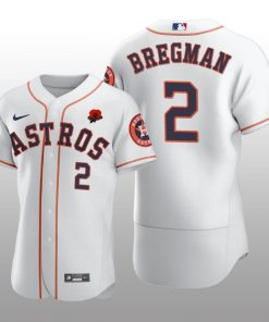 2021 Memorial Day Houston Astros Alex Bregman Authentic White Jersey