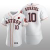 2021 Memorial Day Houston Astros Yuli Gurriel Authentic White Jersey
