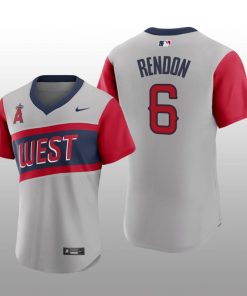Angels Anthony Rendon 2021 Little League Classic Gray Road Authentic Jersey