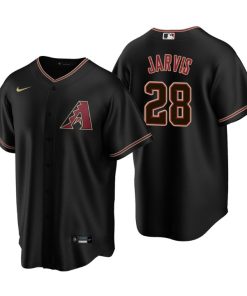 Arizona Diamondbacks Bryce Jarvis Black 2020 MLB Draft Alternate Replica Jersey