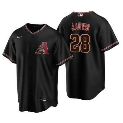 Arizona Diamondbacks Bryce Jarvis Black 2020 MLB Draft Alternate Replica Jersey