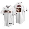 Arizona Diamondbacks Bryce Jarvis White 2020 MLB Draft Home Replica Jersey