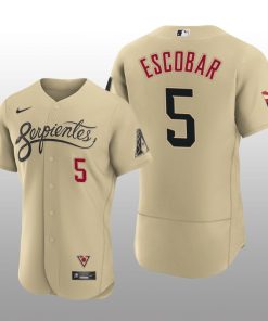 Arizona Diamondbacks Eduardo Escobar 2021 City Connect Authentic Gold Jersey