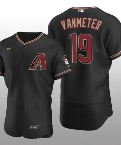 Arizona Diamondbacks Josh VanMeter Authentic Alternate Black Jersey