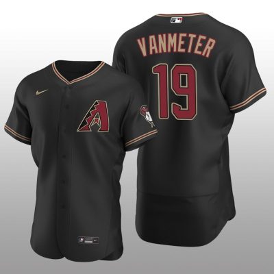 Arizona Diamondbacks Josh VanMeter Authentic Alternate Black Jersey