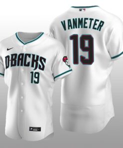 Arizona Diamondbacks Josh VanMeter Authentic Alternate White Jersey