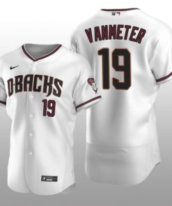 Arizona Diamondbacks Josh VanMeter Authentic Home White Jersey