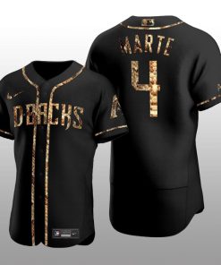 Arizona Diamondbacks Ketel Marte Python Skin Authentic Black Jersey
