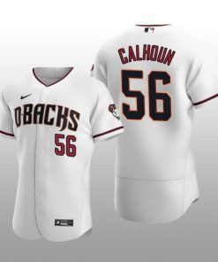 Arizona Diamondbacks Kole Calhoun Authentic Home White Jersey