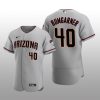 Arizona Diamondbacks Madison Bumgarner Authentic Road Gray Jersey