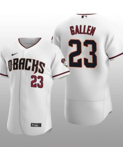 Arizona Diamondbacks Zac Gallen Authentic Home White Jersey