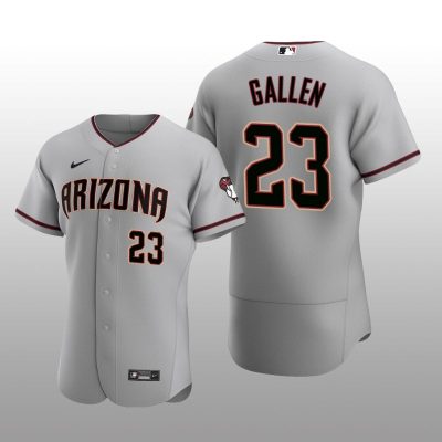 Arizona Diamondbacks Zac Gallen Authentic Road Gray Jersey