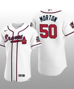 Atlanta Braves Charlie Morton White 2021 MLB All-Star Game Authentic Home Jersey