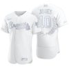 Atlanta Braves Chipper Jones White Awards Collection NL MVP Jersey