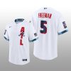 Atlanta Braves Freddie Freeman 2021 MLB All-Star Game Replica White Jersey