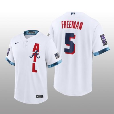 Atlanta Braves Freddie Freeman MLB All-Star Game Replica White Jersey