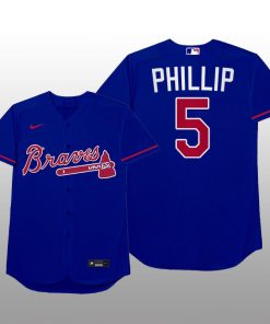 Atlanta Braves Freddie Freeman 2021 MLB Players Weekend Nickname Blue Jersey