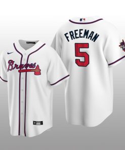 Atlanta Braves Freddie Freeman White 2021 MLB All-Star Game Replica Home Jersey