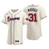 Atlanta Braves Greg Maddux Cream Authentic 2020 Alternate Jersey