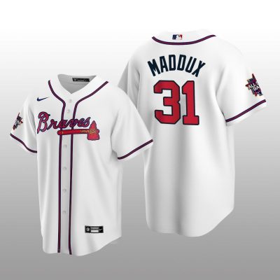 Atlanta Braves Greg Maddux White MLB All-Star Game Replica Home Jersey