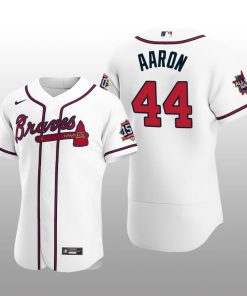 Atlanta Braves Hank Aaron White 2021 MLB All-Star Game Authentic Home Jersey